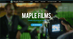 Desktop Screenshot of maple-films.com